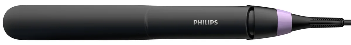 Випрямляч волосся Philips керамічний 100х28 мм чорний фіолетовий