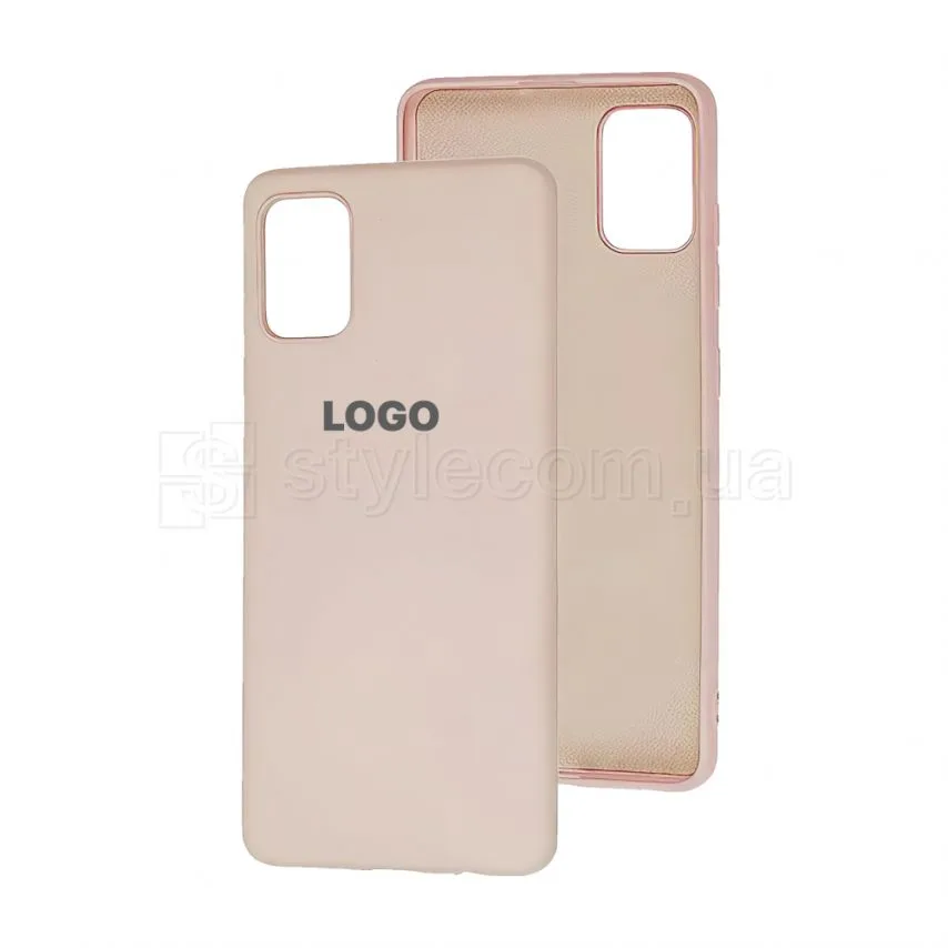 Чохол Silicone Case Samsung силікон бежевий