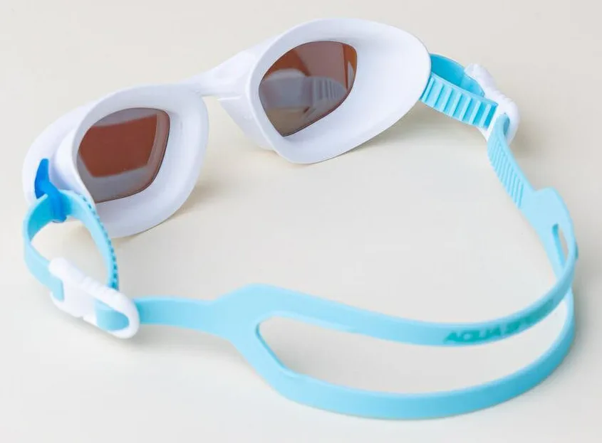 Окуляри для плавання AQUA SPEED TPE OFSM білий бірюзовий
