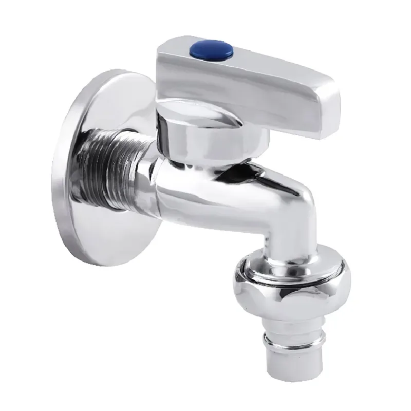 Кран шаровый KOER латунь 1/2" стальной хромированный