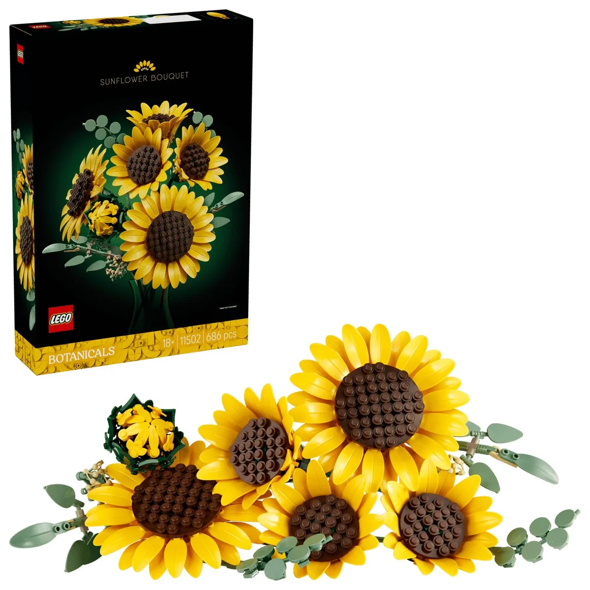 Конструктор LEGO Botanicals квіти 686 деталей різнокольоровий
