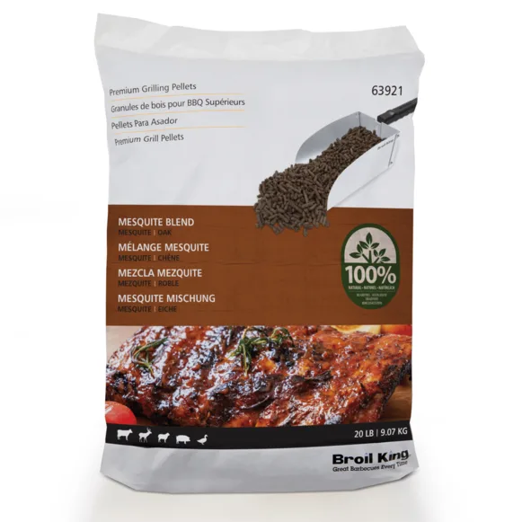 Пелети для гриля Broil King Мескит Дуб 9 кг 100% натуральні