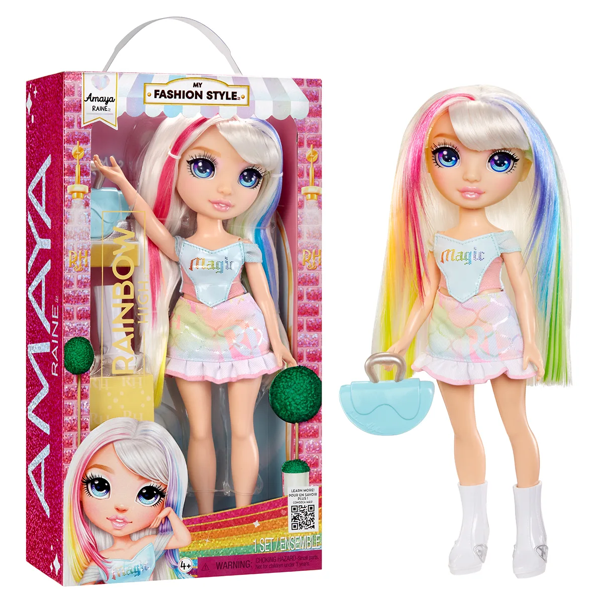 Лялька Rainbow High комбіновані матеріали 27 см кольорова