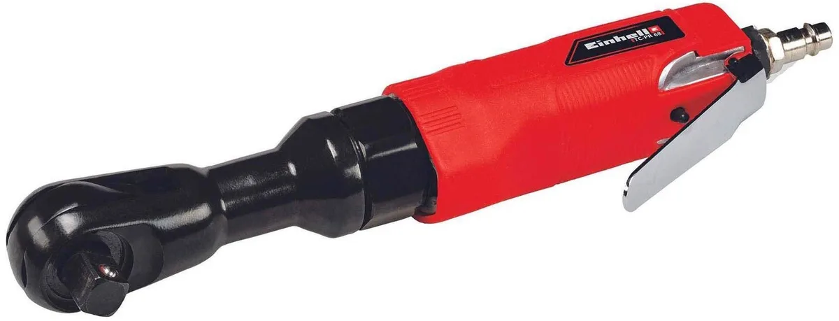 Пневматична викрутка Einhell TC-PR 68, 6.3 бар, 68 Нм, 114 л/хв, у кейсі, вага 1.23 кг.
