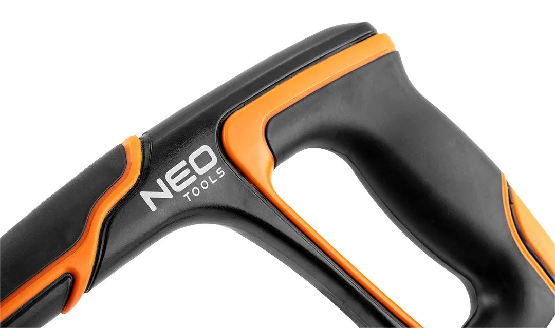 Ножівка для металу Neo Tools, 300 мм, з ергономічною двокомпонентною ручкою.