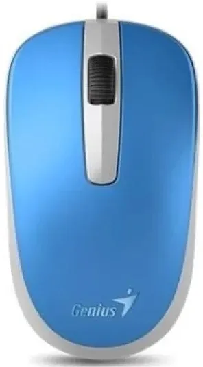 Миша Genius DX-120, USB-A, синій