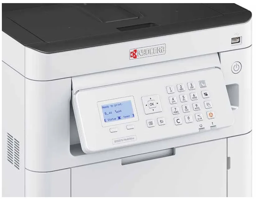 Принтер Kyocera лазерний кольоровий A4 Білий 40 сторінок/хв