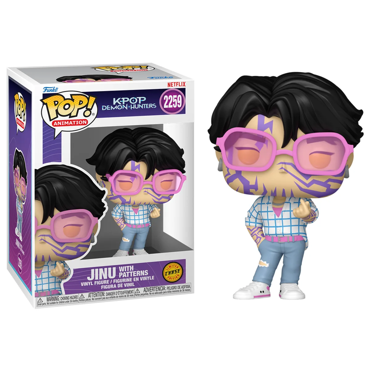 Ігрова фігурка Funko POP вінілова 9,6 см Кейпоп-мисливиці на демонів Джіну