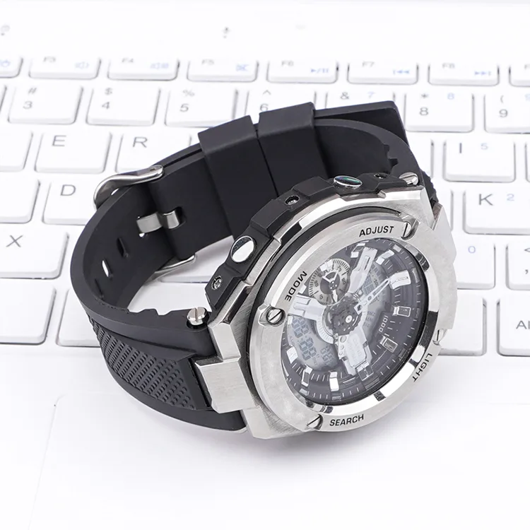 Ремінець Casio полімерний 21,2 см чорний 23 мм