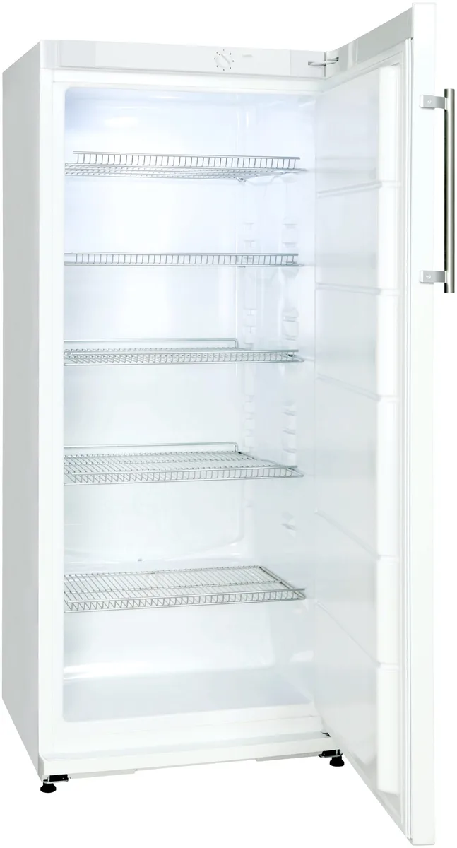 Холодильна камера Snaige 145x60x65 см, 270 л, 1 дверцята, клас енергоефективності A++, ST, біла.