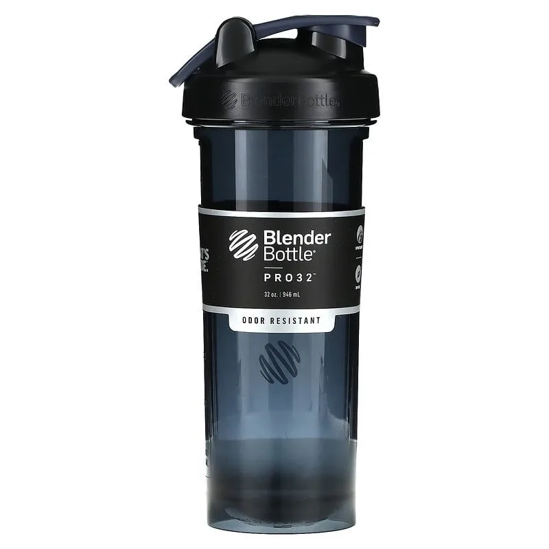 Спортивная бутылка шейкер BlenderBottle Tritan 940 мл Черная