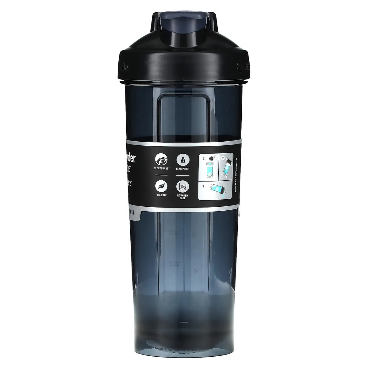 Спортивная бутылка шейкер BlenderBottle Tritan 940 мл Черная