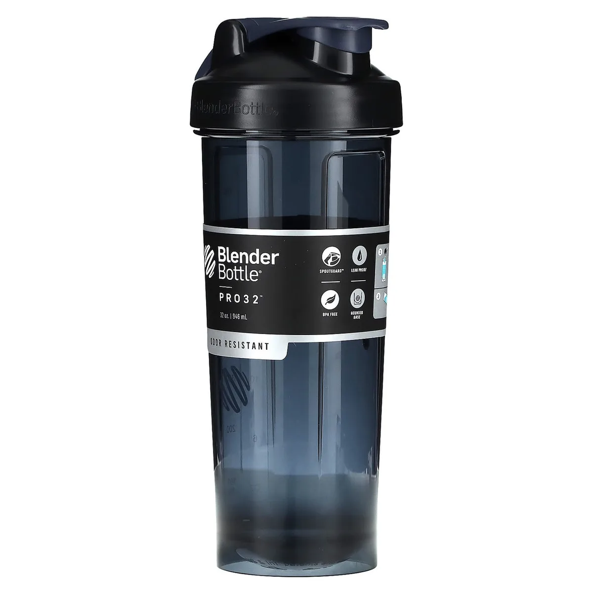 Спортивная бутылка шейкер BlenderBottle Tritan 940 мл Черная