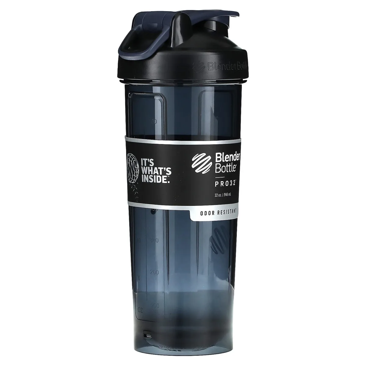 Спортивная бутылка шейкер BlenderBottle Tritan 940 мл Черная
