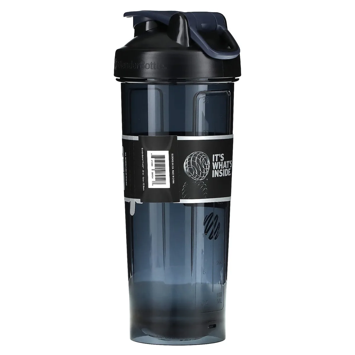 Спортивная бутылка шейкер BlenderBottle Tritan 940 мл Черная