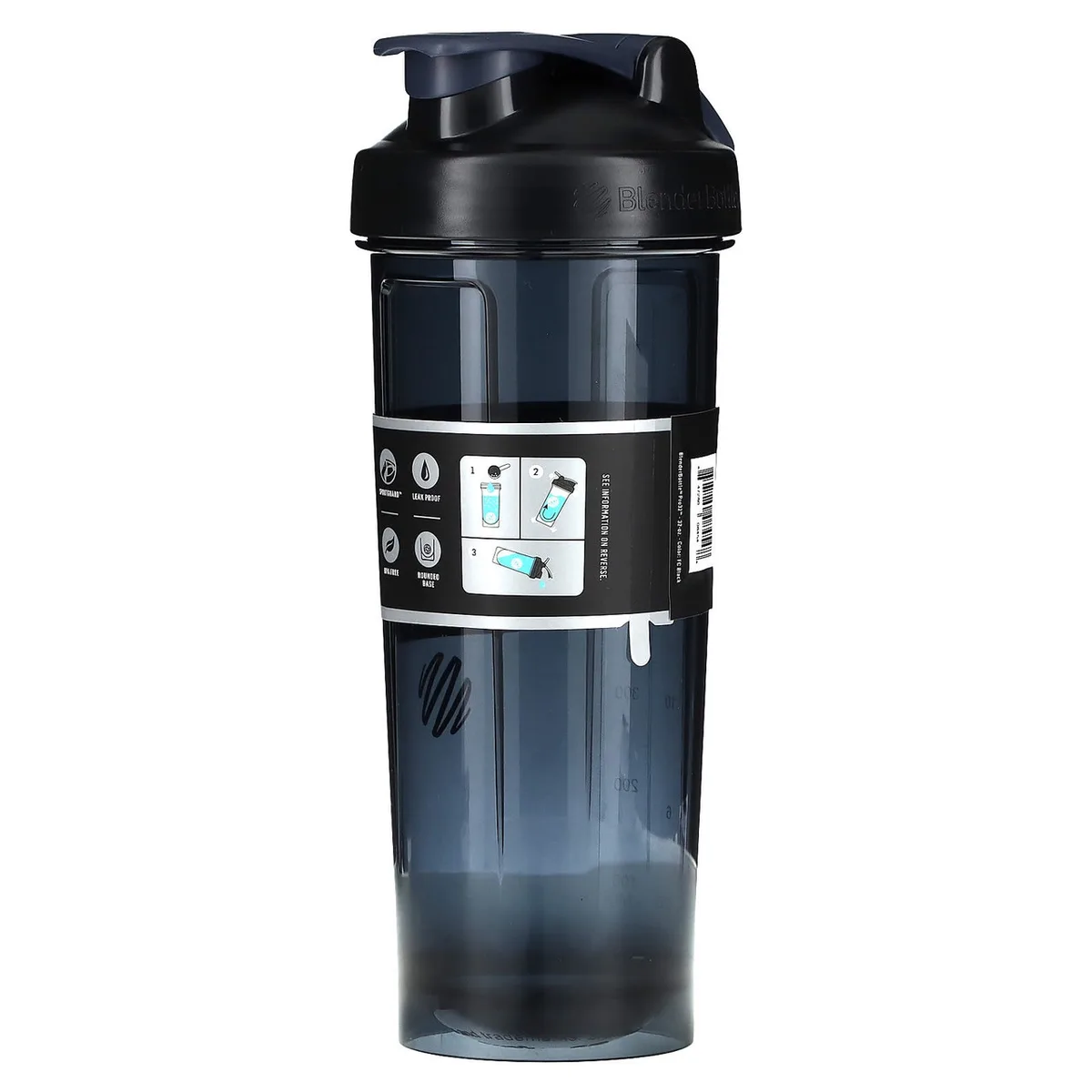 Спортивная бутылка шейкер BlenderBottle Tritan 940 мл Черная