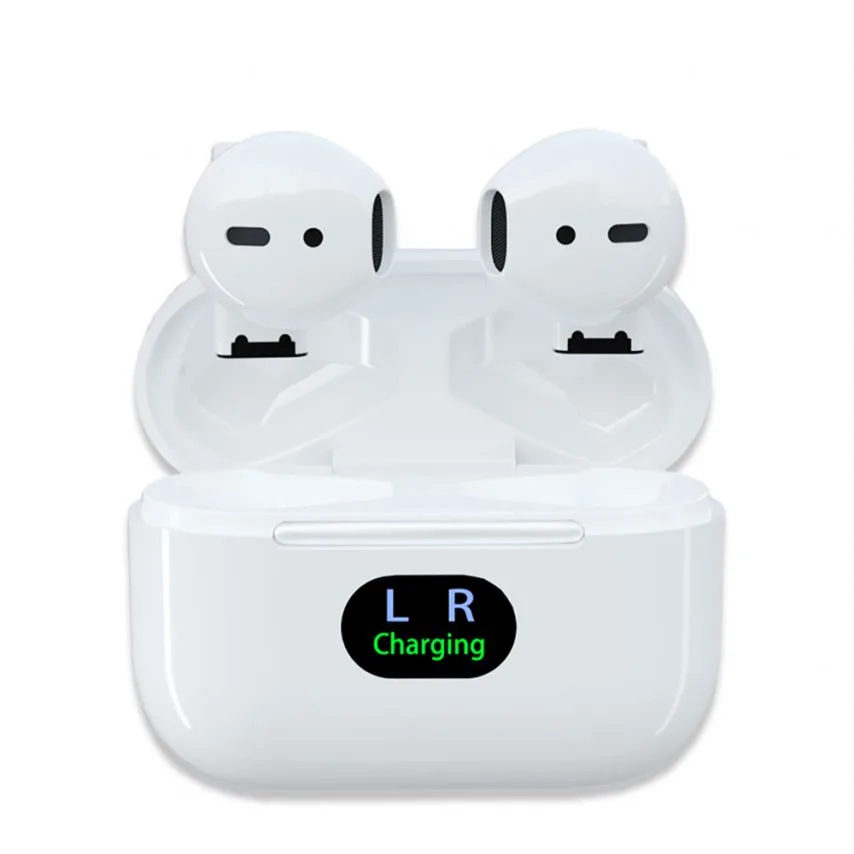 Навушники Bluetooth WALKER TWS вкладиші білий срібний