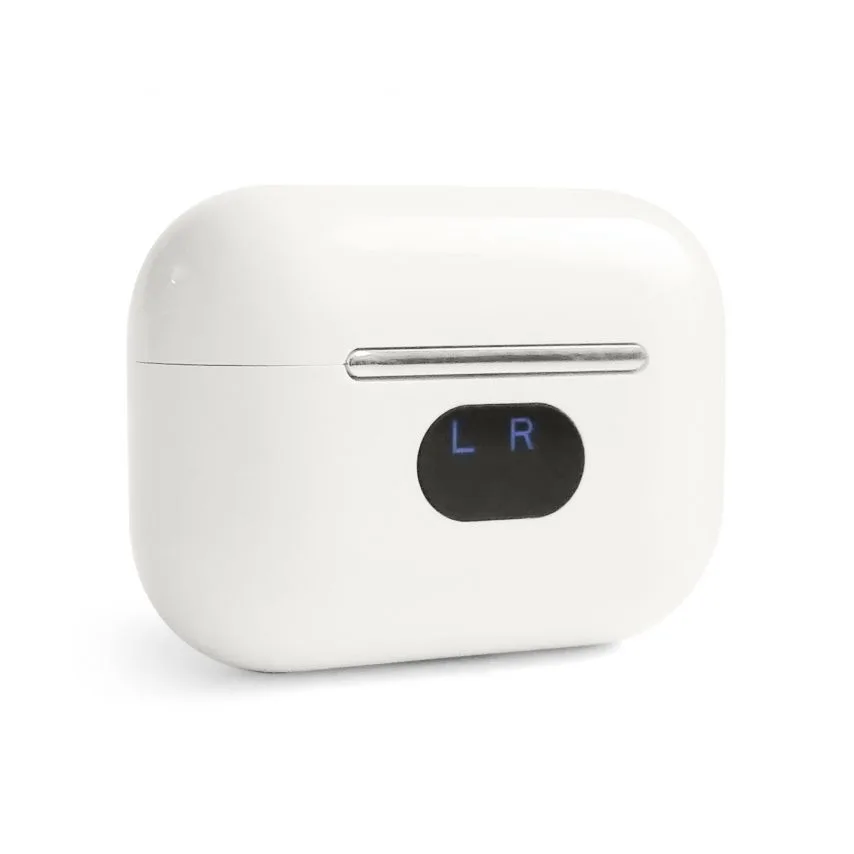 Навушники Bluetooth WALKER TWS вкладиші білий срібний