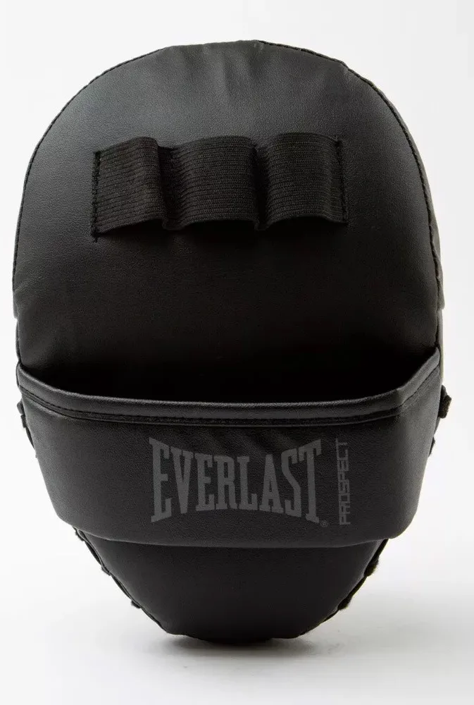 Комплект боксерських рукавичок Everlast синтетична шкіра OSFM чорний сірий