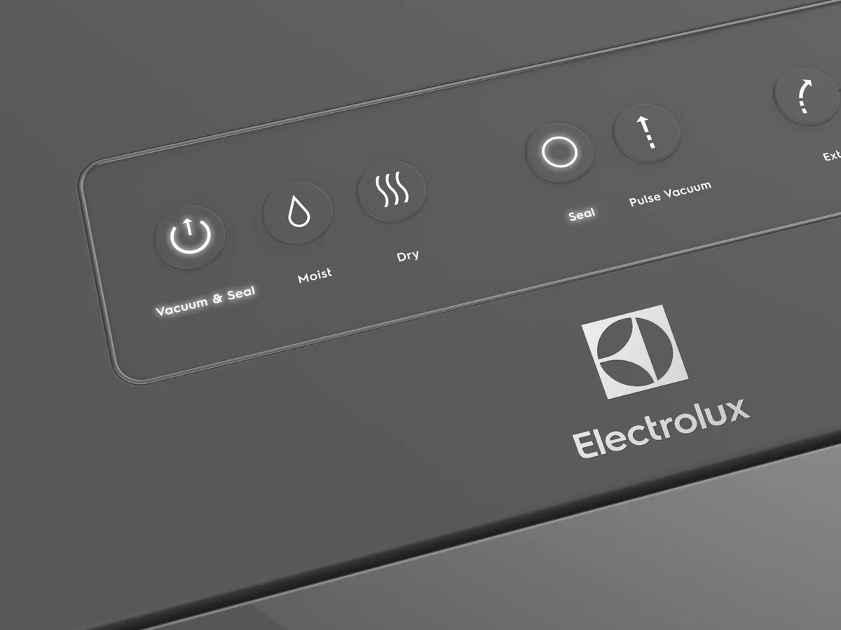 Вакуумний упаковщик Electrolux для рулонів, пакетів і контейнерів, потужність 120Вт, ширина 30 см, електронне управління, в компле