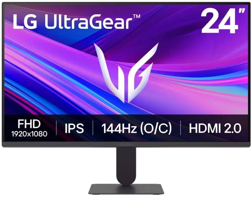 Монітор LG IPS 24" 144Hz чорний sRGB 99% G-SYNC FreeSync HDR10