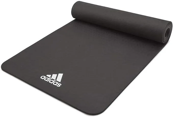 Килимок для йоги Adidas полівініл хлорид 176х61х0,8 см чорний