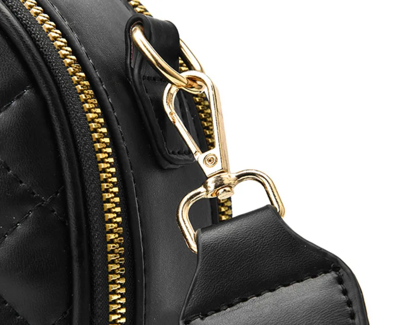 Женская сумочка клатч экокожа 18 см черная