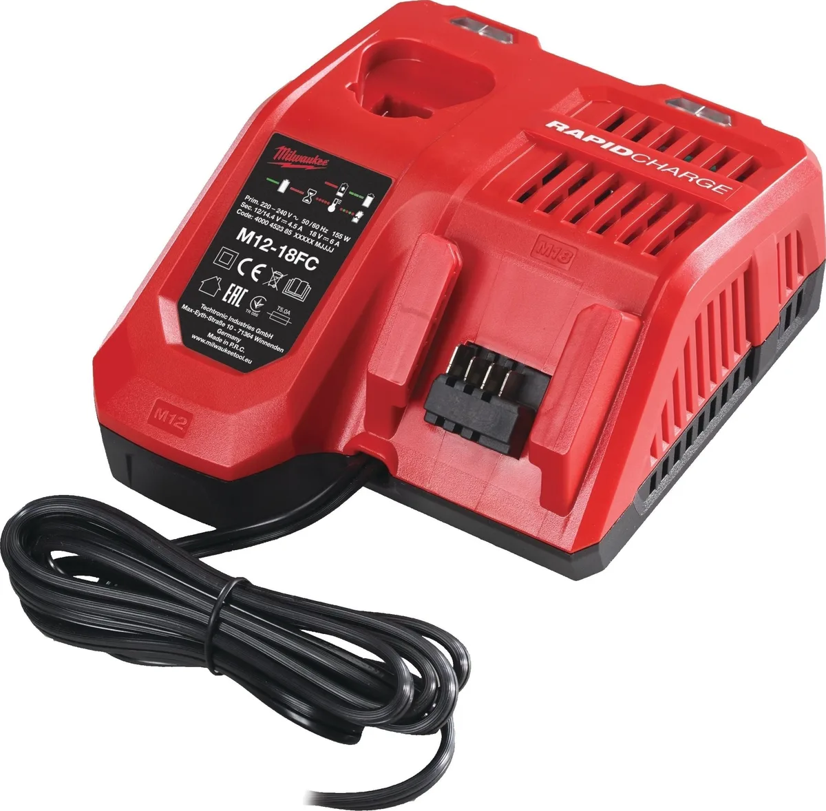 Набір акумуляторних інструментів Milwaukee 2 шт 5 А·год червоний