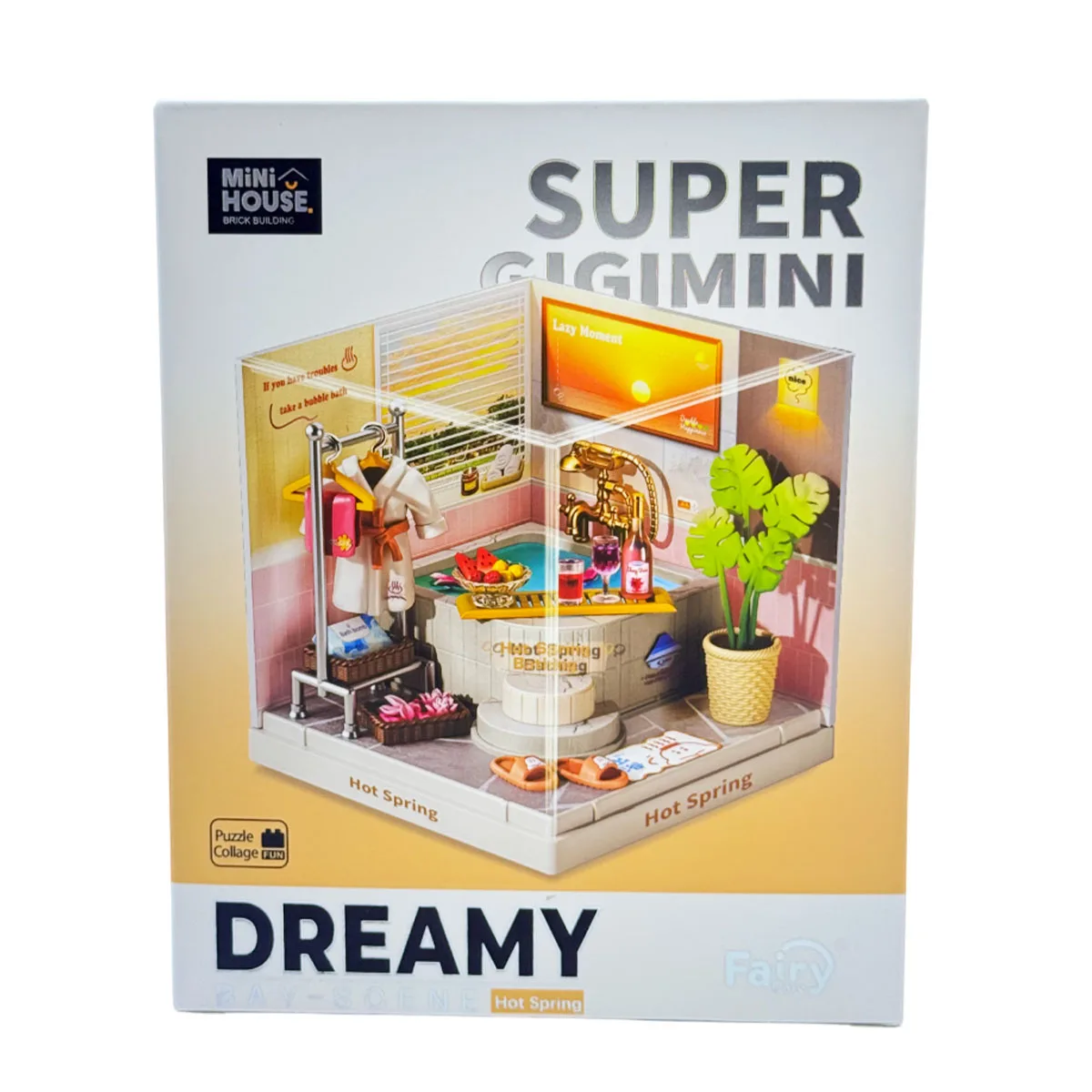 Конструктор-румбокс Mini House АБС-пластик 11х11х11,6 см
