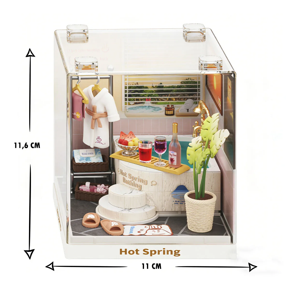 Конструктор-румбокс Mini House АБС-пластик 11х11х11,6 см