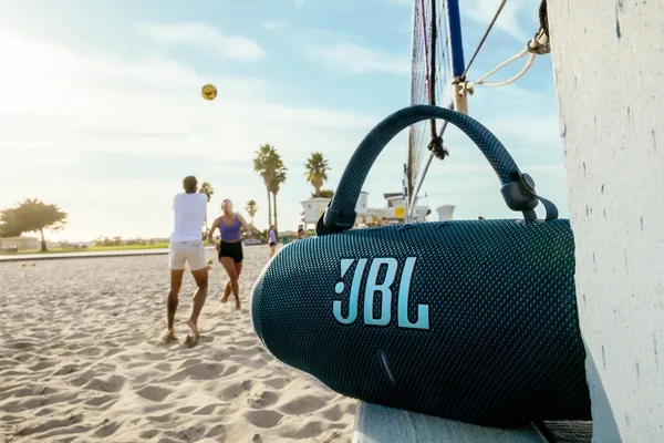 Портативна акустика JBL тканина 228,8х98,5х94 мм Фіолетова
