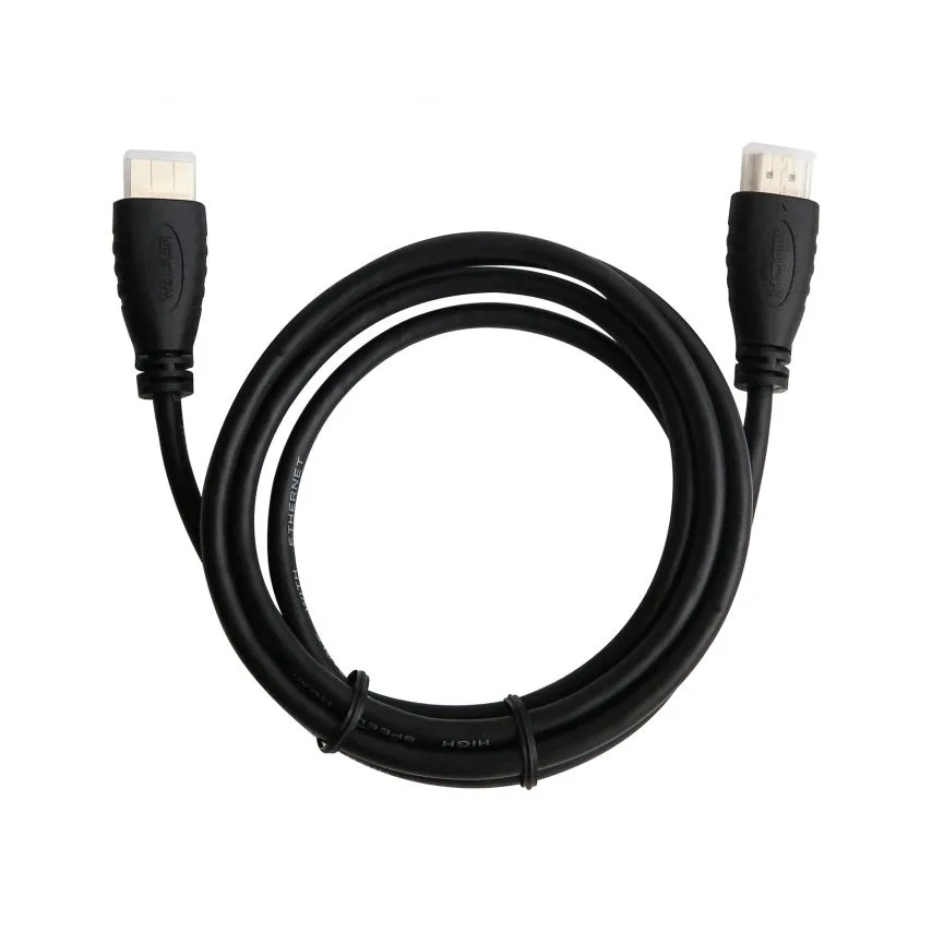 Кабель HDMI WALKER PVC 1,5м черный 4K 60Hz