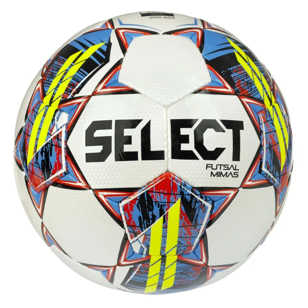 М'яч футзальний SELECT поліуретан 4 біло-жовтий