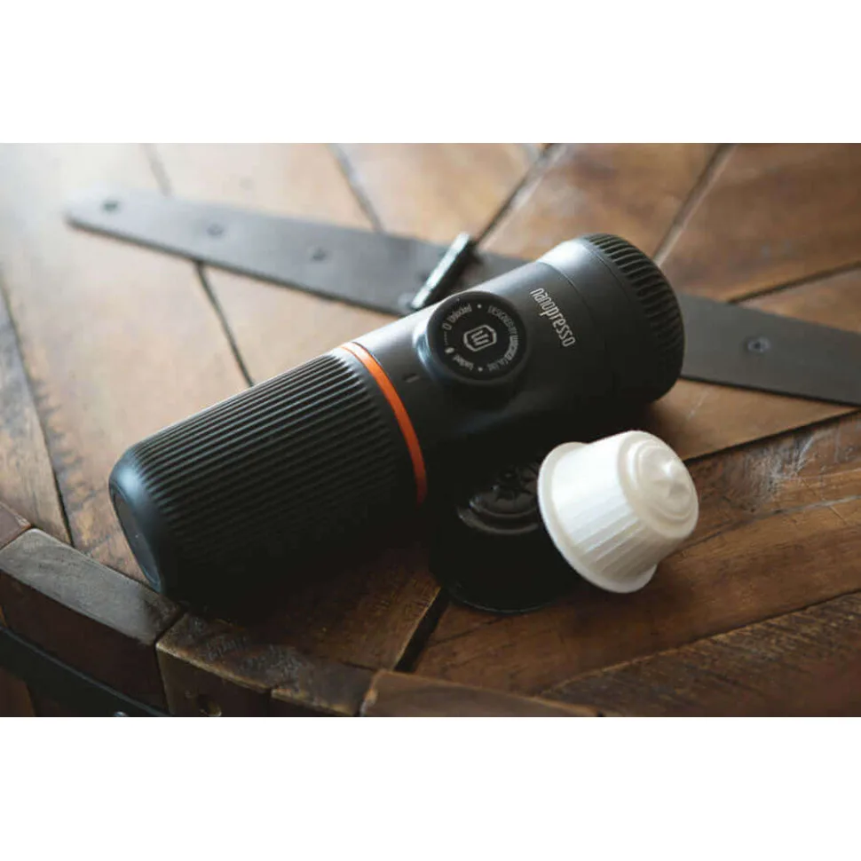 Резервуар 140 мл чашка адаптер для капсул Wacaco Nanopresso нержавіюча сталь 66х66х163 мм