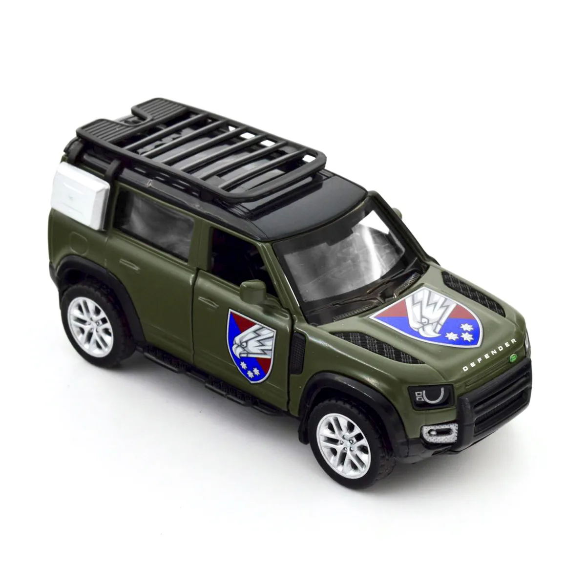 Автомодель TechnoDrive метал 11,5х5х4,2 см Шеврони Героїв