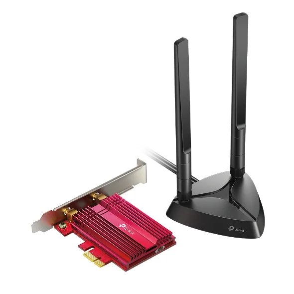 Адаптер WiFi TP-Link PCI Express 2 антени 2402 Мбіт/с BT5.0 802.11ax