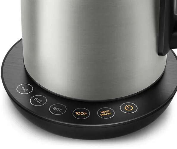 Электрический чайник Philips Avance Series 17 л, 4 температурных режима, металлический корпус