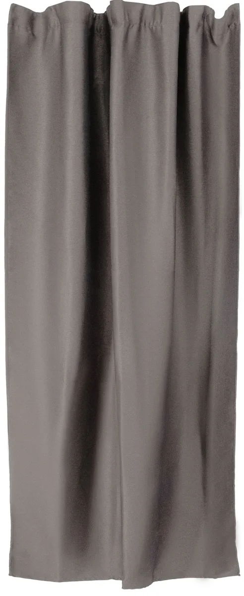 Штора ARDESTO 150x270 см, затемнююча рогожка, 100% поліестер, коричнева.
