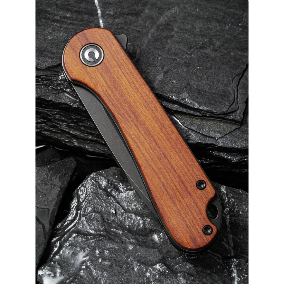Складаний ніж Civivi D2 75,2 мм Guibourtia Wood коричневий