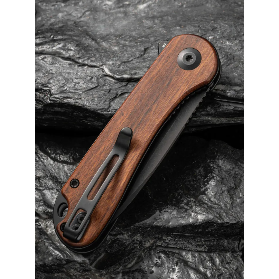Складаний ніж Civivi D2 75,2 мм Guibourtia Wood коричневий