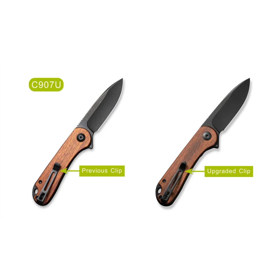 Складаний ніж Civivi D2 75,2 мм Guibourtia Wood коричневий