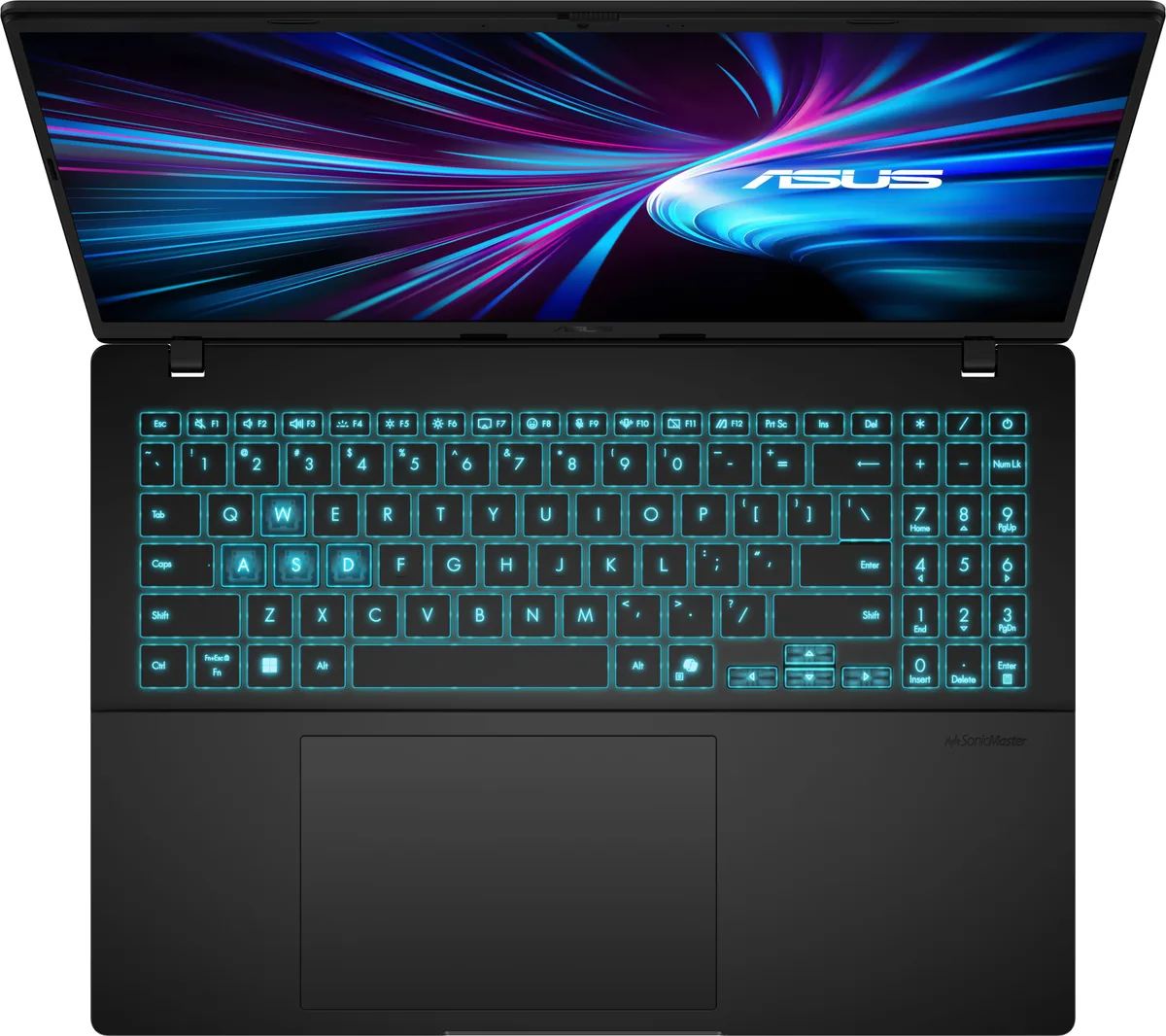 Ноутбук ASUS Vivobook 16 V3607VP-RP017 16" WUXGA, Intel 5 210H, 32GB, F1TB, NVD5070-8, NoOS, Черный