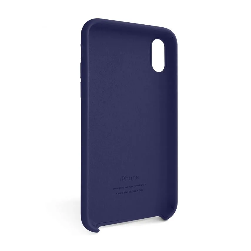 Чохол Silicone Case для Apple iPhone силіконовий фіолетовий