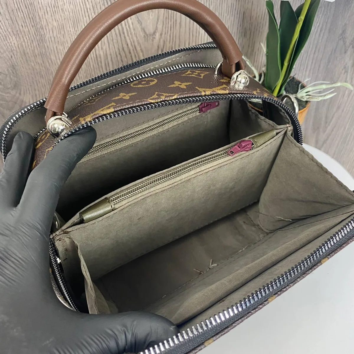 Женская мини сумочка клатч экокожа 21х8,5х16 см черная