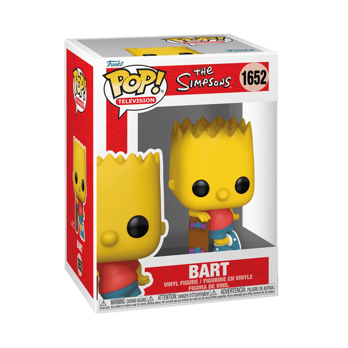 Ігрова фігурка Funko POP! Вініл 6х5,5х11,4 см Сімпсони Барт