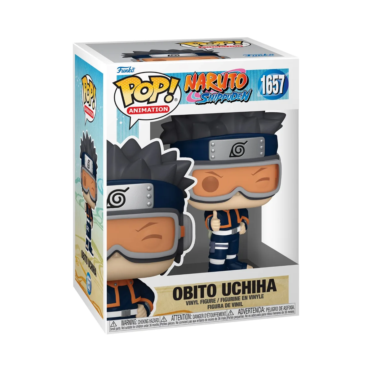 Фигурка Funko POP винил 10 см Наруто Обито Учиха