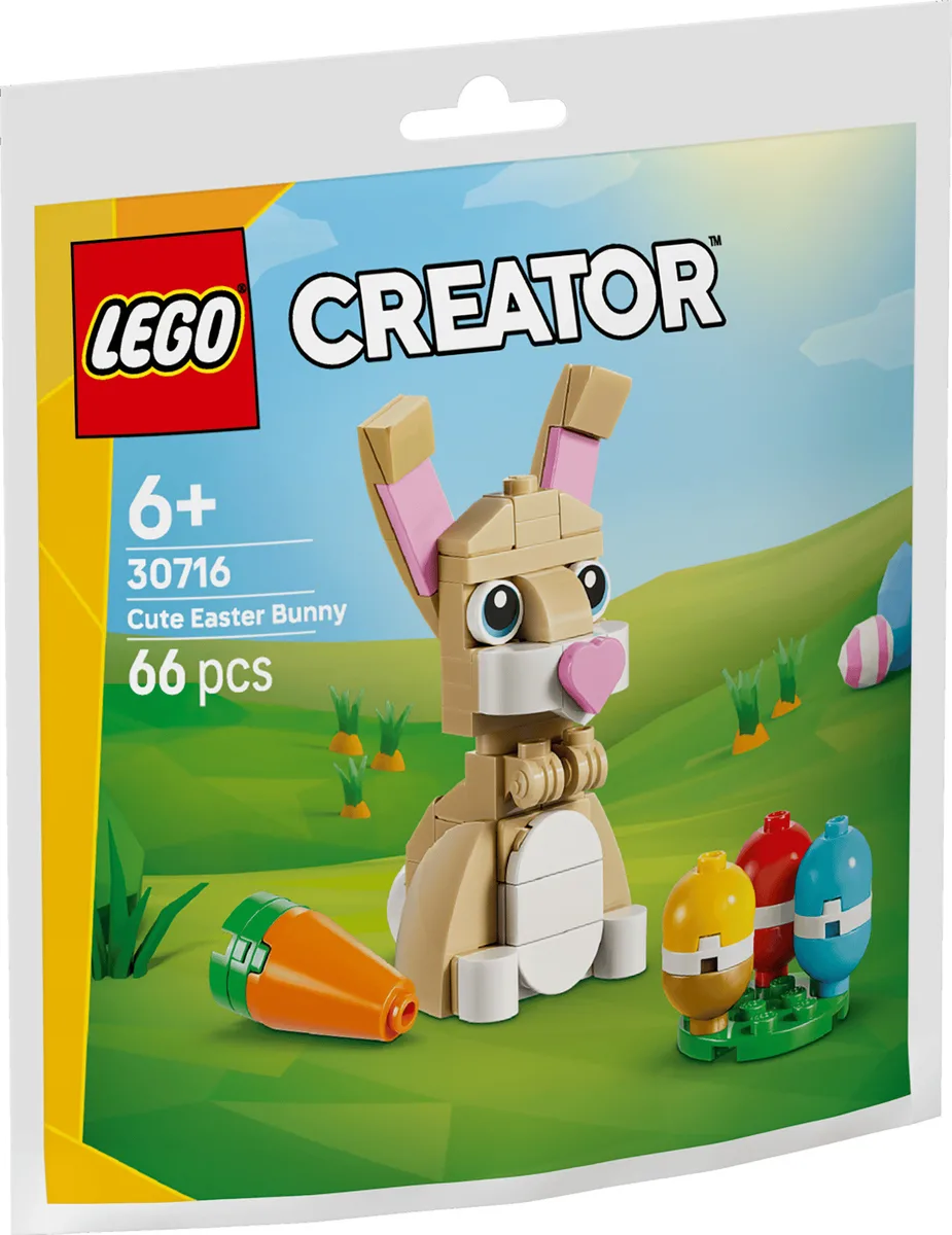 Конструктор LEGO Creator тварини різнокольоровий 6+ Чарівний великодній кролик