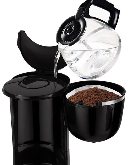 Кавоварка крапельна Tefal пластик 0,6 л чорна