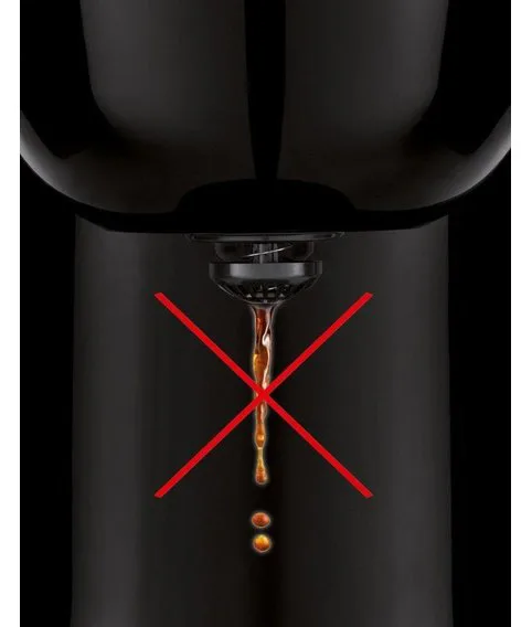 Кавоварка крапельна Tefal пластик 0,6 л чорна