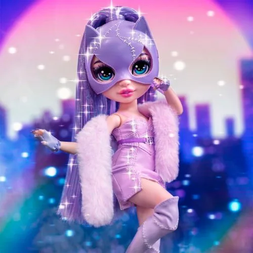 Лялька RAINBOW HIGH Маскарад Вайолет Віллоу лялька для дівчаток з одягом та аксесуарами для гри